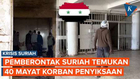 Pemberontak Suriah Temukan 40 Jasad Korban Penyiksaan Rezim Assad