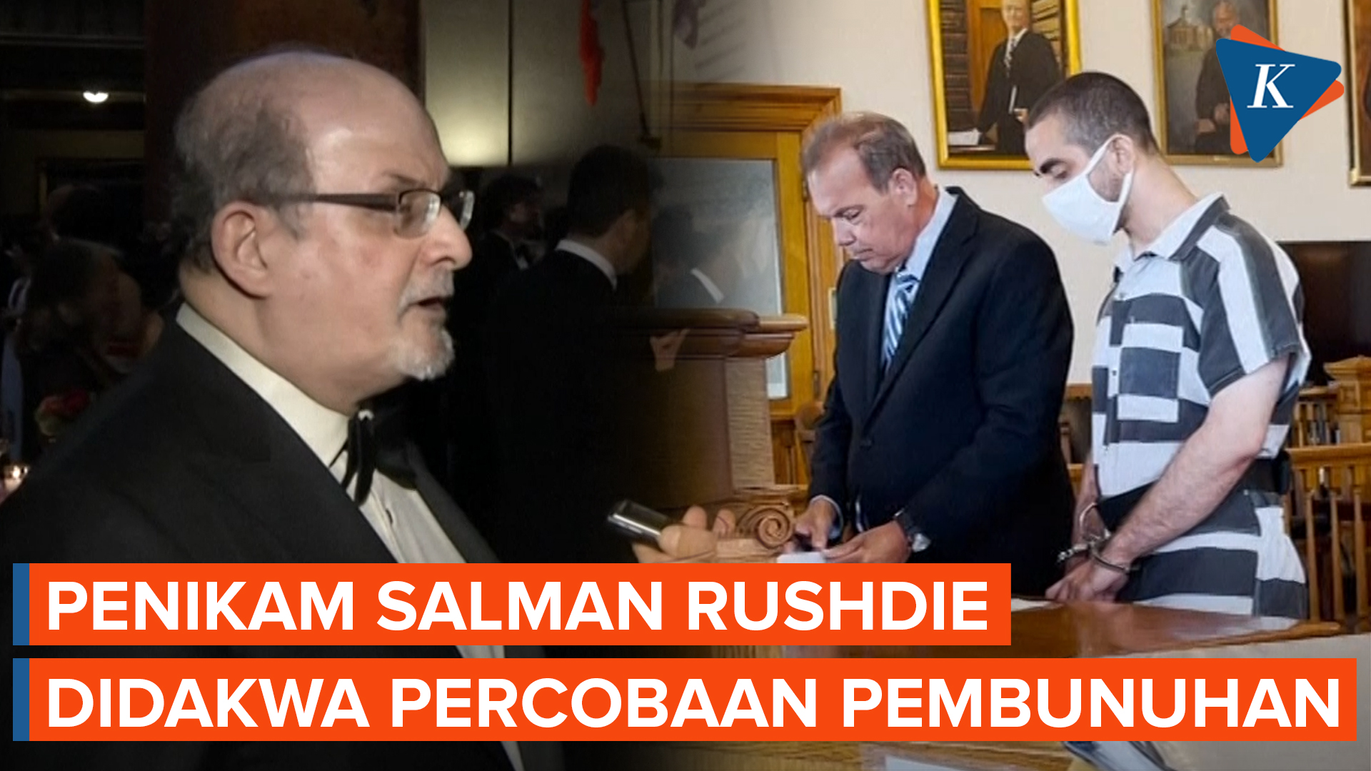 Hadi Matar, Penikam Salman Rushdie Mengaku Tidak Bersalah