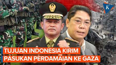 Bukan Tempur! Ini Tujuan Indonesia Kirim Pasukan Perdamaian Ke Gaza