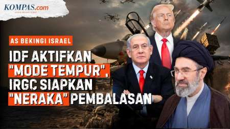 Iran Kian "Menggila" Di Teluk: Israel Pasang Kuda-kuda, Trump Jadi Tameng, IRGC Siapkan Skenario