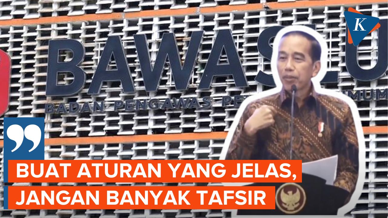 Soal Aturan Pemilu 2024, Ini Permintaan Jokowi untuk Bawaslu