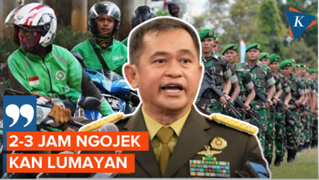 Banyak Anggota TNI jadi Ojol, Begini Kata Panglima TNI