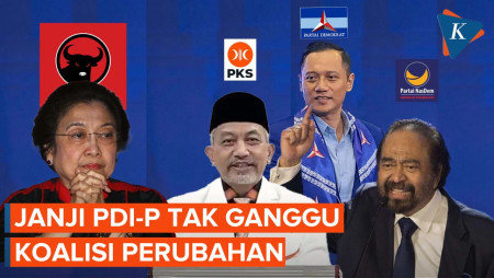 Makin Akrab dengan Demokrat, PDI-P Janji Tak Ganggu Koalisi Perubahan