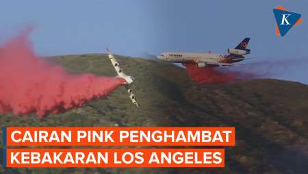 Cairan Pink Penangkal Kebakaran di Los Angeles, Apa Itu?