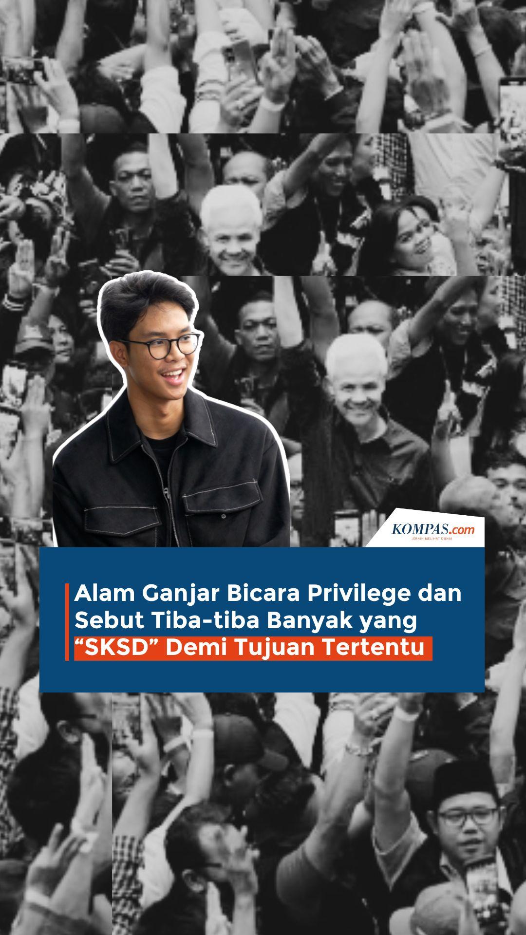 Alam Ganjar Sebut Banyak Pihak yang Mendekati Demi Tujuan Politik #gaspol #alamganjar