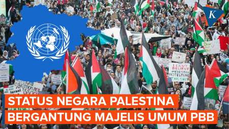 Usai Diveto AS, Status Negara Palestina Bergantung pada Majelis Umum PBB