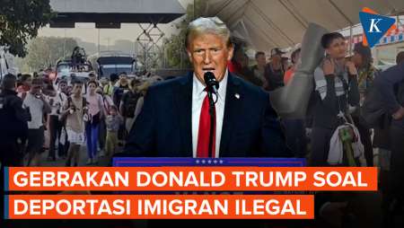 Trump Bakal Kerahkan Militer untuk Deportasi Massal Imigran Ilegal