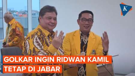 Golkar Dorong Ridwan Kamil Maju Pilgub Jabar 2024