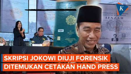 Bareskrim Ungkap Hasil Uji Forensik Skripsi Jokowi, Bagaimana Hasilnya?