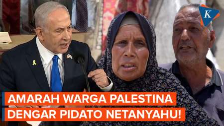 Rakyat Palestina Marah Dengar Netanyahu Bersumpah Lanjutkan Perang di Jalur Gaza!