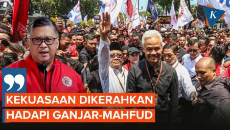 Momen Hasto Curhat soal Pengerahan Instrumen Kekuasaan untuk Jegal Ganjar-Mahfud