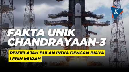 Fakta Unik Chandrayaan-3, Penjelajah Bulan India dengan Biaya Lebih Murah