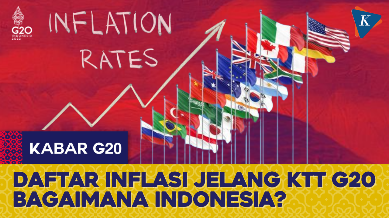 Inilah Kondisi Inflasi Negara Anggota G20 Jelang KTT di Bali