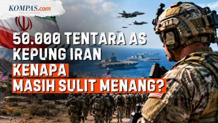 Sudah Kerahkan 50.000 Tentara, Kenapa AS Tetap Sulit Menundukkan Iran?