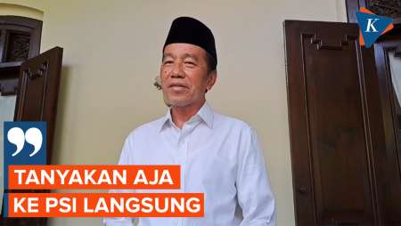 [FULL] Respon Jokowi Soal Jadi Dewan Pembina PSI