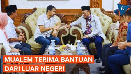 Gubernur Aceh ​​Mualem Terima Bantuan dari Luar Negeri