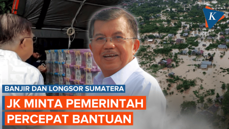 JK Minta Pemerintah Percepat Bantuan Untuk Korban Banjir-Longsor Sumatera