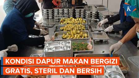 Dapur Makan Bergizi Gratis bak Restoran, Kebersihan Nomor Satu