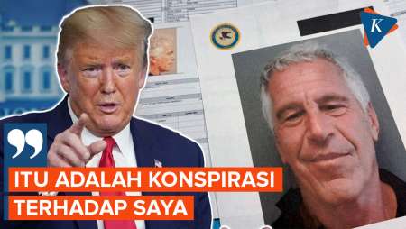Donald Trump Percaya Epstein Files Konspirasi Untuk Menjatuhkannya
