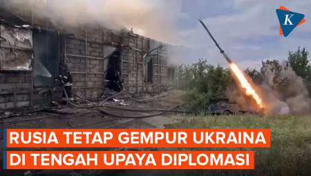 Di Tengah Diplomasi, Rudal Rusia Hantam Permukiman di Ukraina Selatan