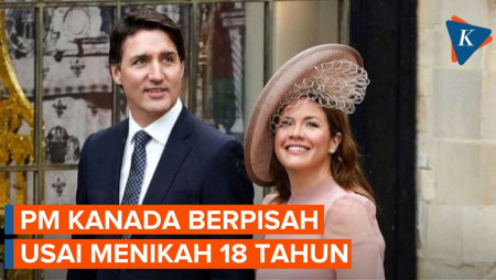 PM Kanada Justin Trudeau Berpisah dari Sang Istri