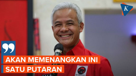 Ganjar Percaya Diri Bisa Menang Pilpres 2024 dalam Satu Putaran