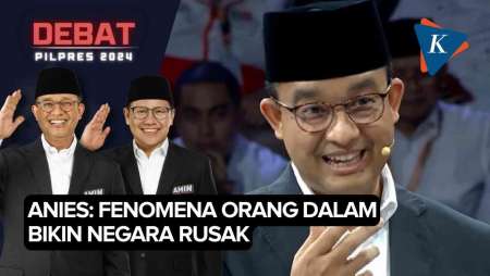 Anies Ungkap Fenomena Orang Dalam di Indonesia