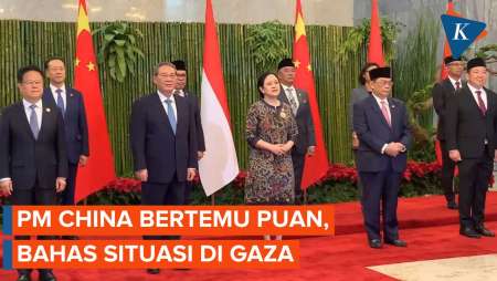 Puan dan PM China Li Qiang Bahas Blokade Bantuan Kemanusiaan di Gaza