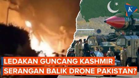 Ledakan Guncang Jammu Kashmir! Militer India Sebut Serangan Drone Pakistan