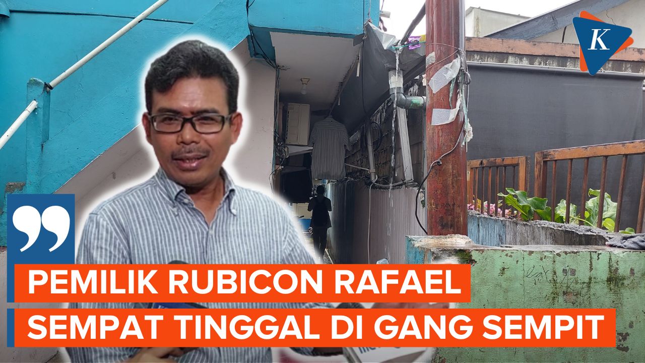 Pemilik Rubicon Rafael Alun Tinggal di Gang Sempit Tak Muat Mobil dan Terima BLT