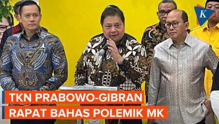 TKN Prabowo-Gibran Gelar Rapat Bahas Agenda Strategis dan Putusan MKMK