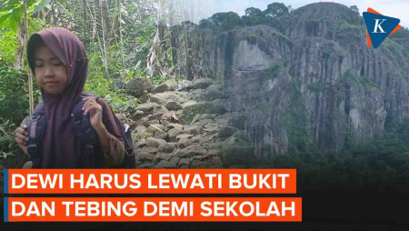 Kisah Murid SD di Kampung Sunyi Terpencil Kulon Progo: Melintasi Bukit dan Tebing demi Sekolah