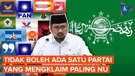 Menag Gus Yaqut: Tidak Boleh Ada Partai yang Mengklaim Paling NU