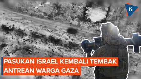 Pasukan Israel Tembaki Warga Palestina yang Antre Bantuan Makanan di Gaza, 6 Orang Tewas