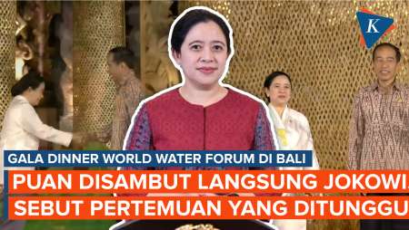 Komentari Pertemuannya dengan Jokowi di Bali, Puan: Ya Enggak Gimana-gimana...