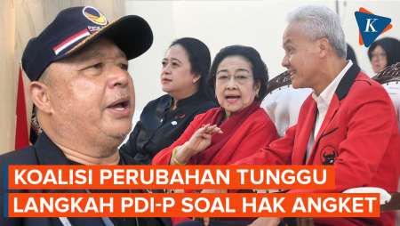 Koalisi Perubahan Pasif, Bola Panas Hak Angket Dilempar ke PDI-P