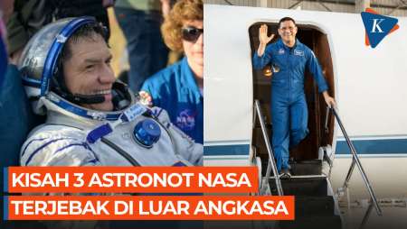 Pesawat Kapsul Rusak, Tiga Astronot Rusia dan AS Terjebak Setahun di Luar Angkasa