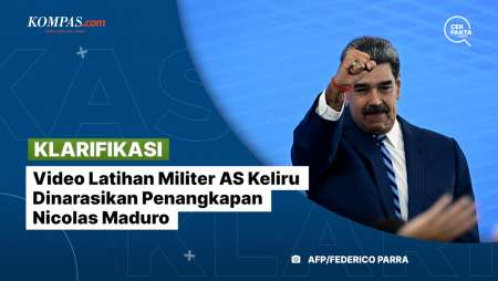 [KLARIFIKASI] Video Latihan Militer AS Keliru Dinarasikan Penangkapan Nicolas Maduro