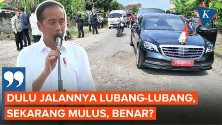 Lagi, Jokowi Singgung Jalan Lampung yang Hancur