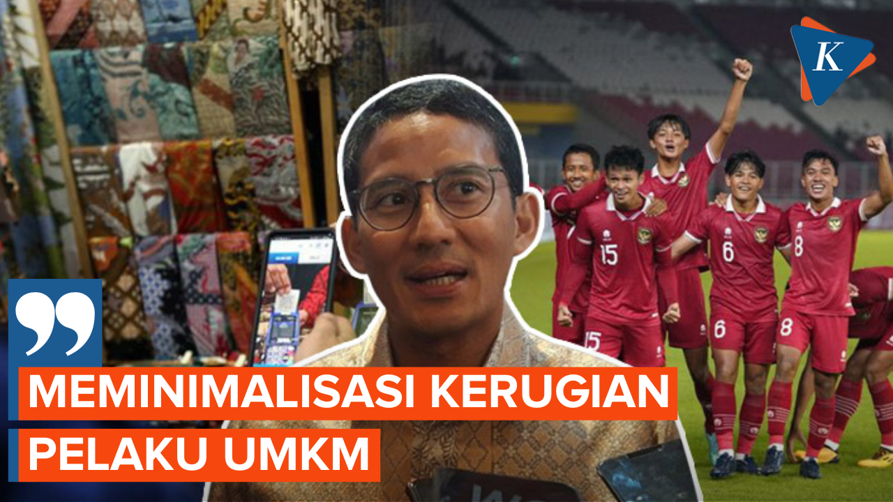 Tekan Kerugian UMKM akibat Indonesia Batal Gelar Piala Dunia U-20, Sandiaga Siapkan Acara Khusus