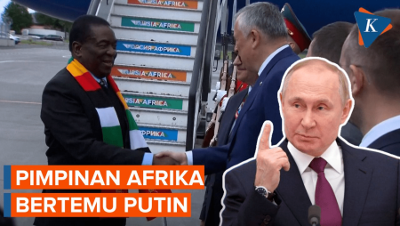 Putin Sambut Para Pimpinan Negara-negara Afrika, Rusia Cari Sekutu?