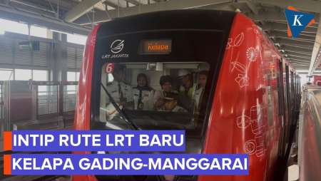 LRT Jakarta Rute Kelapa Gading-Manggarai Hampir Rampung, Intip Kesiapannya!