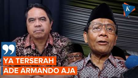 Mahfud Ogah Ambil Pusing soal Ade Armando Sebut Dinasti Politik di Yogyakarta