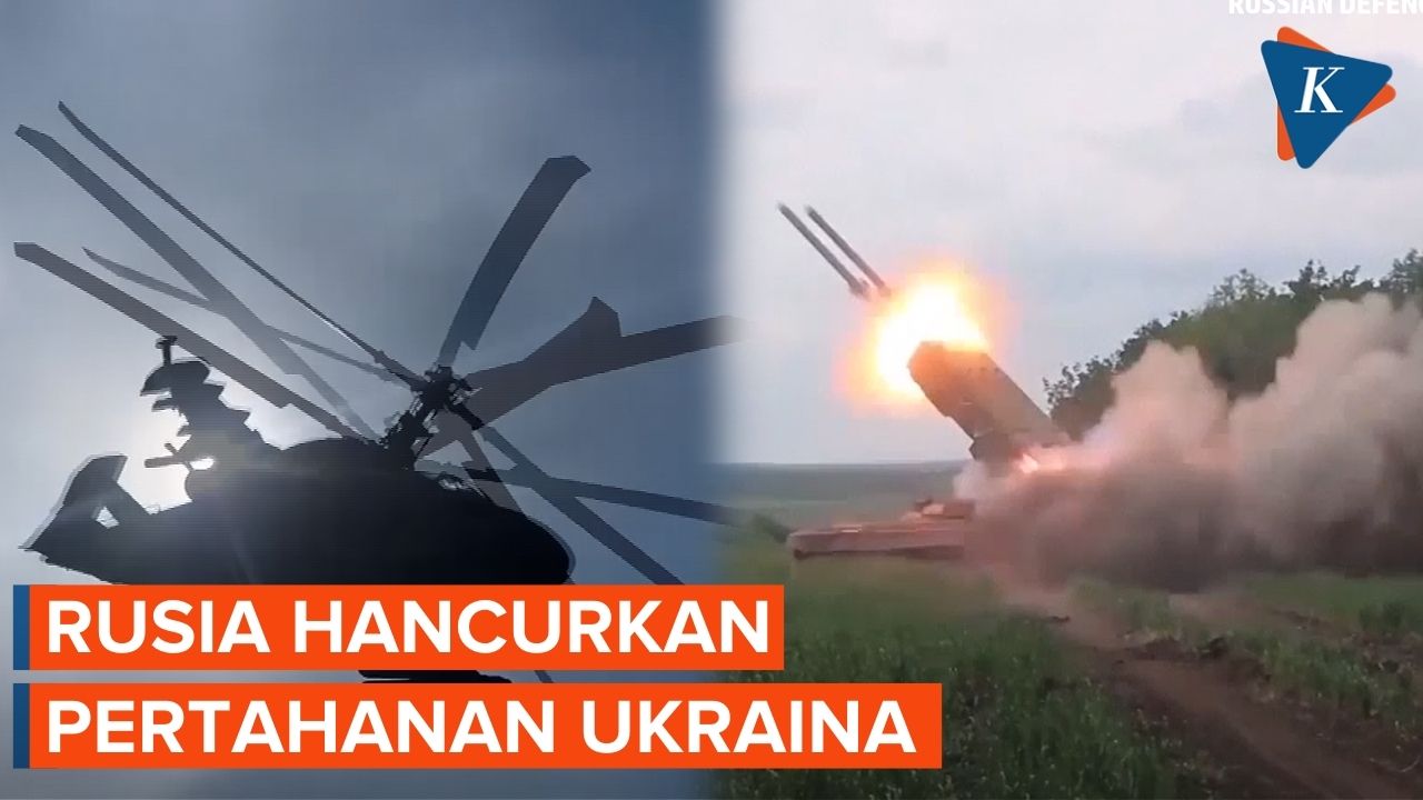 Rusia Rilis Video Aksi Helikopter Tempur KA-52