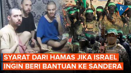 Hamas Izinkan Israel Beri Bantuan ke Sandera, Ini Syarat-syaratnya