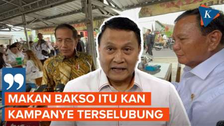 Kubu Anies Anggap Jokowi Makan Bakso Bareng Prabowo sebagai Kampanye Terselubung 