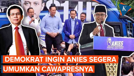 Demokrat Ingin Anies Segera Deklarasikan Cawapres