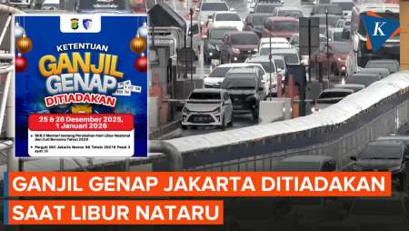 Jadwal Tak Berlakunya Ganjil Genap Di Jakarta Saat Libur Natal Dan Tahun Baru