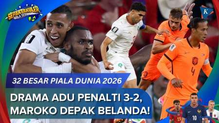 Hasil Belanda Vs Maroko 1-1: Kalah Adu Penalti 2-3, Oranje Tersingkir!