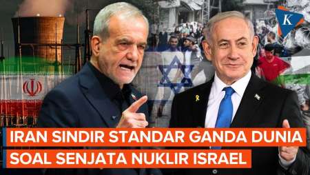 Iran Sindir Israel Punya Senjata Nuklir Tapi Teheran Yang Kena Sanksi